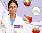Medident Resealment Plus – cement do mocowania koron i mostów, proszek z płynem 5 ml – zdjęcie 3