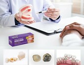 Medident Resealment Plus – cement do mocowania koron i mostów, proszek z płynem 5 ml – zdjęcie 4