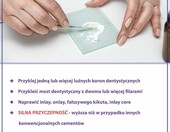 Medident Resealment Plus – cement do mocowania koron i mostów, proszek z płynem 5 ml – zdjęcie 5