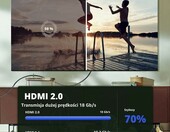 Dragon Trading kabel HDMI 1,5 m do Sony PlayStation 4, PS4 Slim i PS4 Pro, czarny – zdjęcie 4