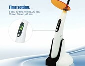 DHQCQL lampa polimeryzacyjna LED – bezprzewodowa lampa stomatologiczna, biała – zdjęcie 3