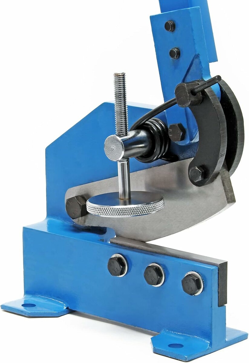 WilTec 61578 – ręczna gilotyna dźwigniowa do blachy, ostrze 200 mm