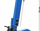 WilTec 61578 – ręczna gilotyna dźwigniowa do blachy, ostrze 200 mm – zdjęcie 3