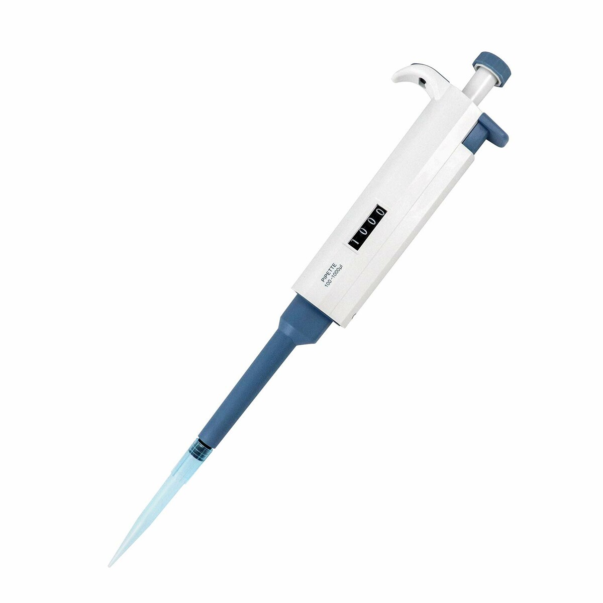 QWORK mikropipeta laboratoryjna 100-1000 µl – jednokanałowa, regulowana