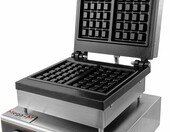 Mega-M MTP007075 – gofrownica gastronomiczna na 2 gofry, stal nierdzewna – zdjęcie 4