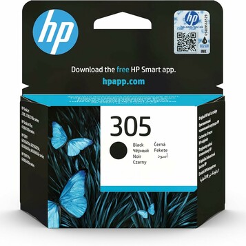 Wkład z czarnym tuszem HP 305 3YM61AE (stan nowy)