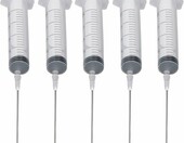 Yusat 5 strzykawek 20 ml z płaskimi igłami 10 cm – akcesoria do regeneracji tuszu – zdjęcie 4