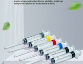 Yusat 5 strzykawek 20 ml z płaskimi igłami 10 cm – akcesoria do regeneracji tuszu – zdjęcie 5
