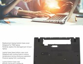 Annadue dolna pokrywa obudowy laptopa T460 – zamienny kadłubek ABS, czarny – zdjęcie 4
