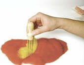 Rayher czesanka wełniana do filcowania 50 g – biała, 100% owcza wełna – zdjęcie 4