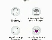 Selfmade Jewelry Bransoletka z łapką – ręcznie wykonana bransoletka makramowa, czarna – zdjęcie 5