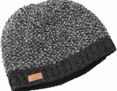 GURU SHOP Czapka wełniana ręcznie robiona, wzór perłowy – unisex, antracytowa – zdjęcie 3