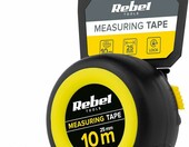 Rebel RB-1134 – miara zwijana stalowa 10 m, szerokość 25 mm, z blokadą – zdjęcie 3