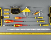 Rebel RB-1134 – miara zwijana stalowa 10 m, szerokość 25 mm, z blokadą – zdjęcie 4