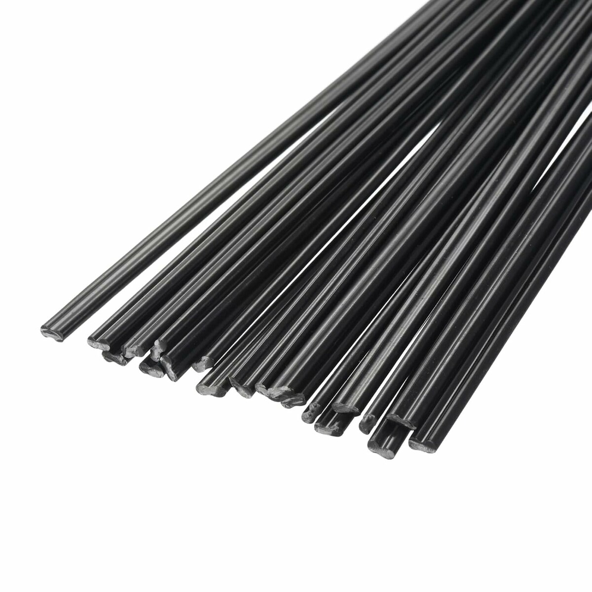 QUARKZMAN – pręty spawalnicze z tworzywa ABS do naprawy plastiku, 20 szt., czarne