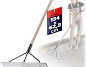 KADAX K10445 – aluminiowa listwa zgarniająca do betonu i asfaltu z trzonkiem, 154 cm – zdjęcie 1