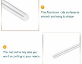 QUARKZMAN pręt aluminiowy okrągły 6 x 300 mm – aluminium 6061, 2 sztuki – zdjęcie 3
