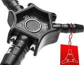 BOOPARTS kalibrator i gratownik do rur Ø16/20/26 mm – narzędzie 2 w 1 do PEX-AL-PEX – zdjęcie 1