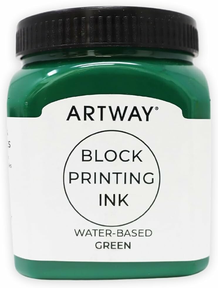 Artway Premium farba drukarska 250 ml – zielona, do linorytu i druku reliefowego