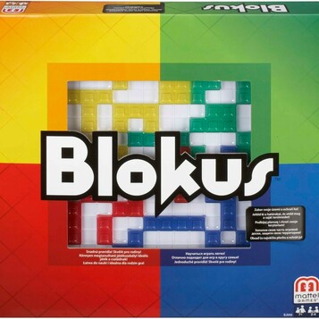 Mattel Games Blokus Classic BJV44 – strategiczna gra planszowa dla 2–4 graczy