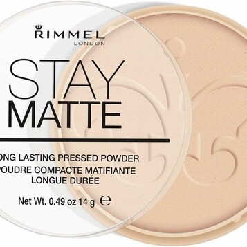 Prasowany puder Rimmel Stay Matte 003 Peach (stan nowy)