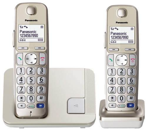 Bezprzewodowy telefon stacjonarny Panasonic KX-TGE212