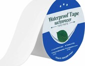 QWORK WD42450 – biała taśma butylowa do uszczelniania dachów, 5 cm x 5 m – zdjęcie 1