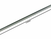 SCHARTEC ST171020 profil do bramy przesuwnej 2 m – ocynkowana szyna jezdna – zdjęcie 3