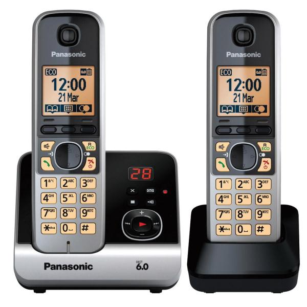 Bezprzewodowy telefon stacjonarny Panasonic KX-TG6722