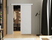 KIER FURNITURE Malibu – drzwi przesuwne wewnętrzne z prowadnicą, białe, 66x205 cm – zdjęcie 2