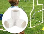 TOP-VIGOR kształtki PVC 20 mm – 10 szt., trójnik kątowy 3-drożny, białe – zdjęcie 4
