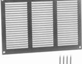 TURVENT MR3020Zn kratka wentylacyjna 300 x 200 mm – stal ocynkowana z siatką – zdjęcie 1