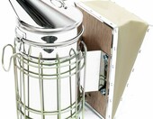 WilTec podkurzacz pszczelarski 61710 – dymarka ze stali ocynkowanej, 10,5 cm – zdjęcie 4