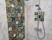Cerames Talavera Verde – 30 glazurowanych płytek ściennych 10,5 x 10,5 cm, zielone – zdjęcie 5