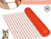 XMTECH siatka ostrzegawcza 30 m x 1 m – ogrodzenie budowlane, pomarańczowa – zdjęcie 5