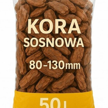 Kora sosnowa 80–130 mm premium Gawlik – stan: nowy