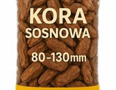 Gawlik kora sosnowa 80–130 mm premium, 50 l – gruba kora ogrodowa do ściółkowania – zdjęcie 1
