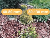Gawlik kora sosnowa 80–130 mm premium, 50 l – gruba kora ogrodowa do ściółkowania – zdjęcie 5