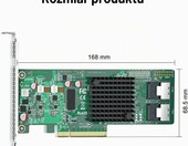 10Gtek LSI-2008-8I – kontroler HBA SAS/SATA PCIe x8, 6 Gb/s – zdjęcie 3