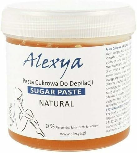 Alexya pasta cukrowa do depilacji 300 g – twarda, do twarzy, bikini i ciała