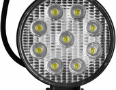 HOALTE 31194 lampa dalekosiężna LED 27 W 12/24 V – okrągły szperacz do samochodu – zdjęcie 1