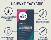 Veet Expert plastry z woskiem na ciało i nogi – 20 pasków z zimnego wosku – zdjęcie 2