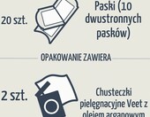 Veet Expert plastry z woskiem na ciało i nogi – 20 pasków z zimnego wosku – zdjęcie 5