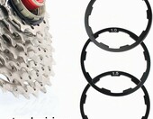 Ejoyous dystanse do kasety rowerowej 1, 1,5 i 2 mm – 3 pierścienie aluminiowe – zdjęcie 3