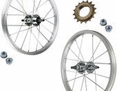 ECOVELO koła rowerowe 16 cali 16 x 1,75 – przednie i tylne koło z zębatką 16T – zdjęcie 1