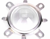 Hyuduo odbłyśnik soczewkowy LED 44 mm, kąt 60° – soczewka z kloszem i wspornikiem – zdjęcie 2