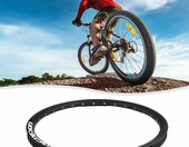 KiraKira obręcz rowerowa 20 cali – dwuwarstwowa felga aluminiowa pod hamulec tarczowy – zdjęcie 2