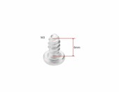 SG Store Śruby obudowy M3 x 6 mm, 24 szt. – do Commodore Amiga 500, 600 i 1200 – zdjęcie 4