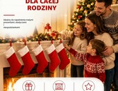 TK Gruppe skarpety mikołajowe na prezenty, 4 sztuki, czerwone – zdjęcie 2