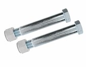 Jectse – sworznie łączące do minikoparek 25 mm, stal manganowa, 2 szt. – zdjęcie 1